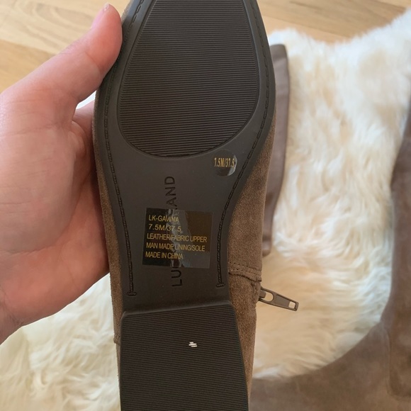 Over the knee suede boots - Picture 2 of 2